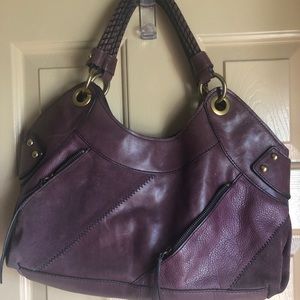 Purple Fifty-Four Fossil Handbag & Wallet